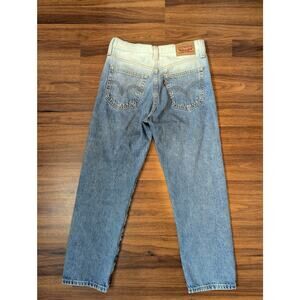 Levi's Wedgie Straight Two-Tone Medium Wash Denim Jeans- Size 25